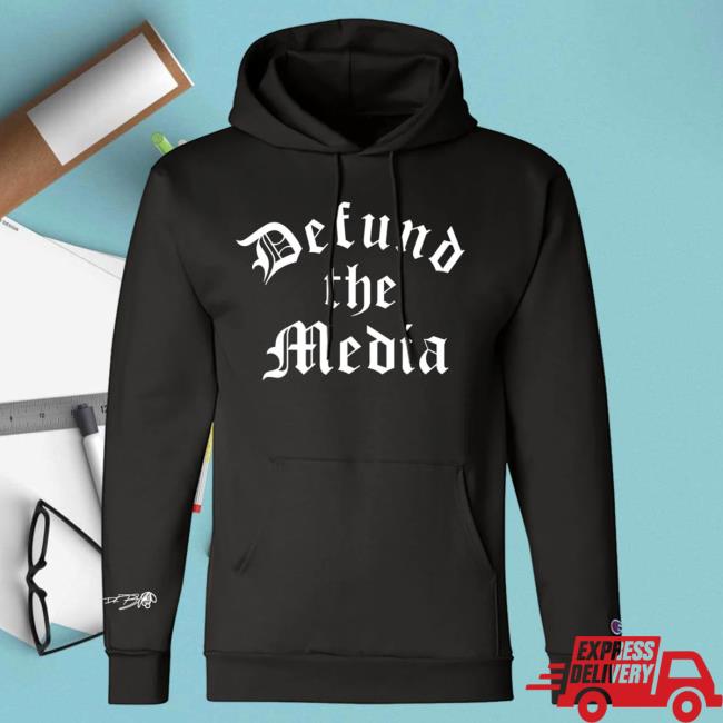 Official Barstool Huskies Merch Store Barstool Sports Defund The Media Crew neck Sweatshirt Barstoolhuskies Apparel Clothing Shop