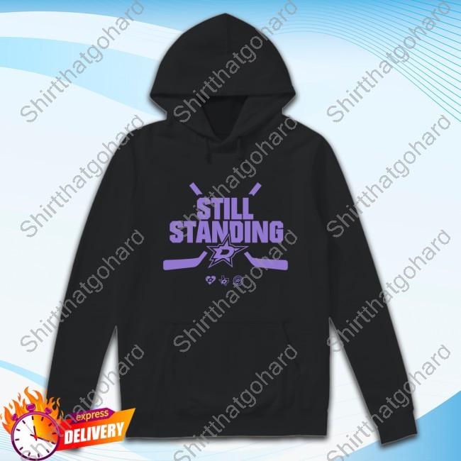 Dallas Stars Wiley's Hockey Fights Still Standing New Shirt