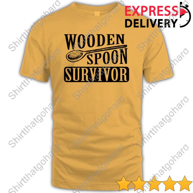 Fred Ziegenmeyer Wooden Spoon Survivor New Shirt
