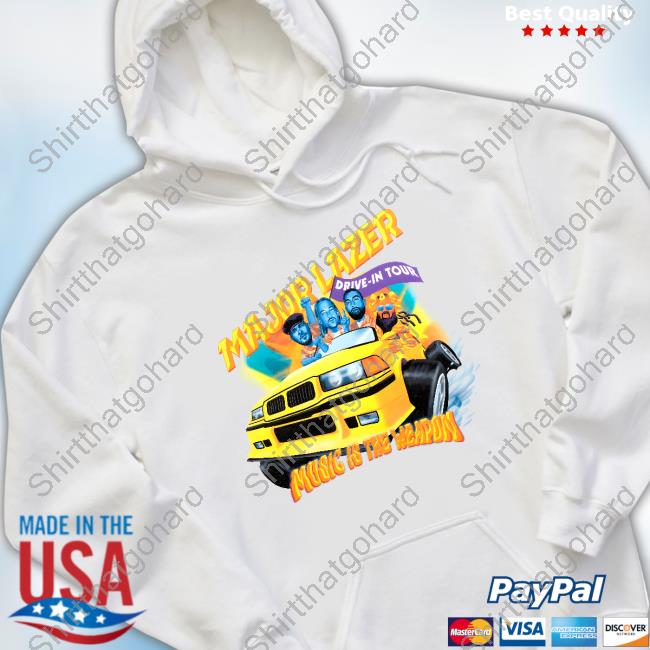 Official Major Lazer Drive-In Hoodie