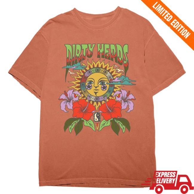 Dirty Heads Cali Sun Orange Tee