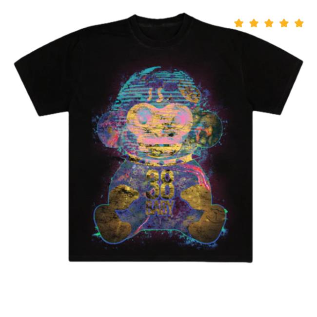 Official 38 Baby Monkey Shirt New