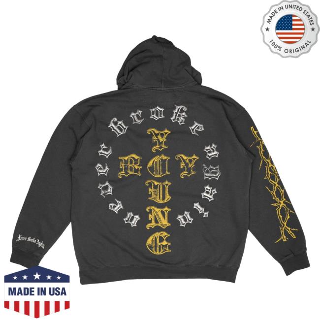 Official Never Broke Again Merch Store Neverbrokeagain Nba-Triple 9 Hooded Sweatshirt Neverbrokeagainllc Apparel Clothing