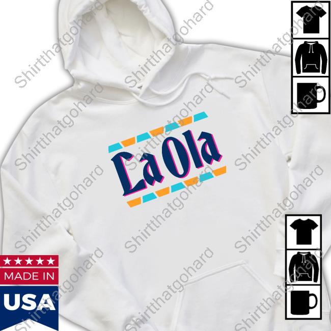 Official San Diego Wave Fc La Ola Hoodie