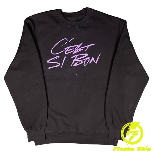 Official Hello Merch Store Say She She C'est Si Bon Pullover Sweatshirt Saysheshe Hellomerch Apparel Clothing Shop
