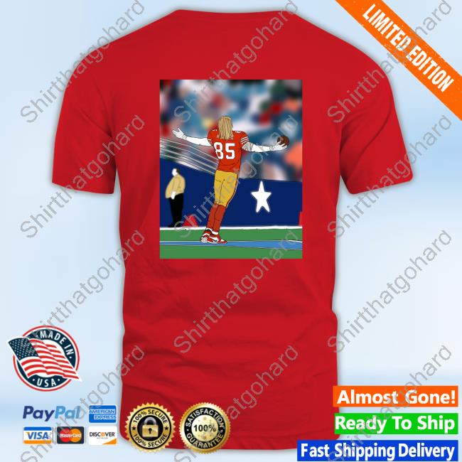 Rita Oak Day 31 Kittle On Dallas Star T Shirt