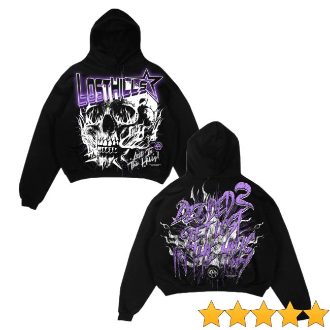 Official Never Broke Again Merch Store Neverbrokeagain Lostinthehills x Youngboy Purple - Black T-Shirt# Neverbrokeagainllc Apparel Clothing Lost In The Hills