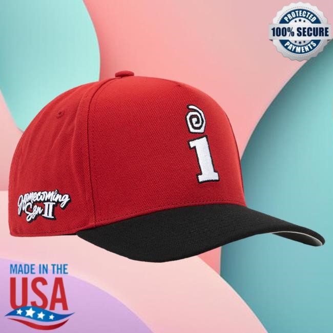 Official Interscope Red University Snapback Cap
