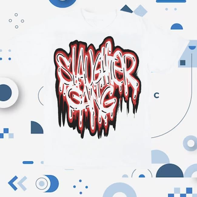 21 Savage Merch Slaughter Gang Drip Shirt V2