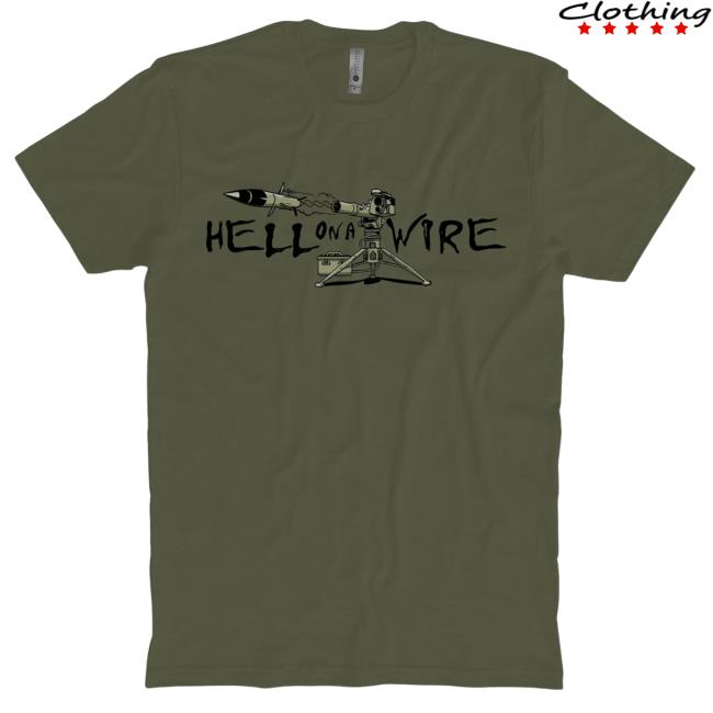 Official Bunker Branding Co Shop Ryan Mcbeth Hell On A Wire T-Shirt
