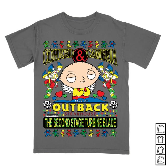 Official Coheed Live @ Cambria Outback Pepper Hot Shirt