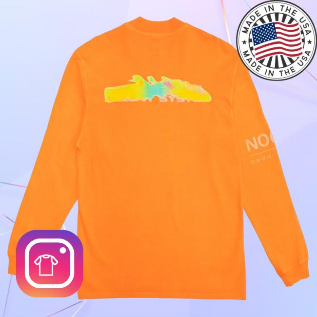 Nike X Nocta Ascent LS T Shirt Orange Horizon