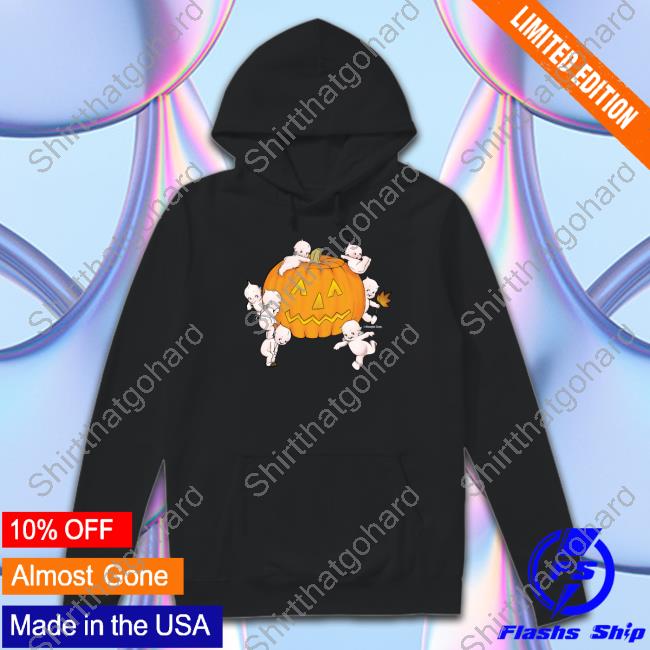 Halloween Kewpie Kewplwe Crop Long Sleeve Tee