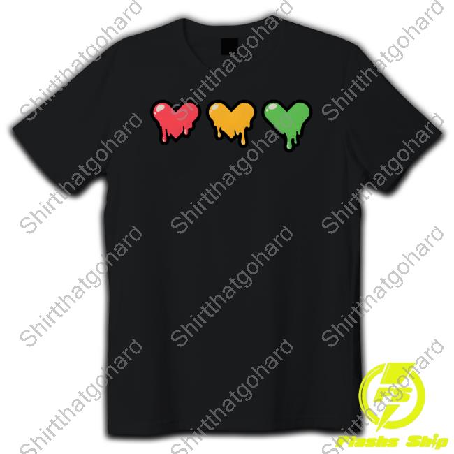 Official Life Series Heart Drip Shirt