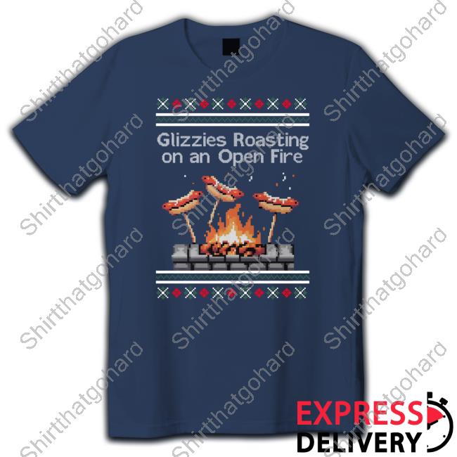 Glizzies Roasting On An Open Fire Long Sleeved T Shirt