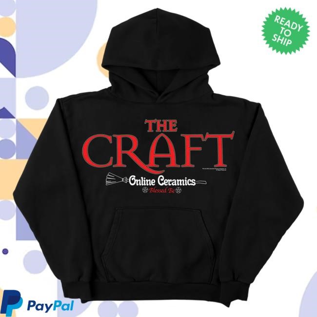 Official Online Ceramics The Craft "Blessed Be" Black Pullover Hoodie