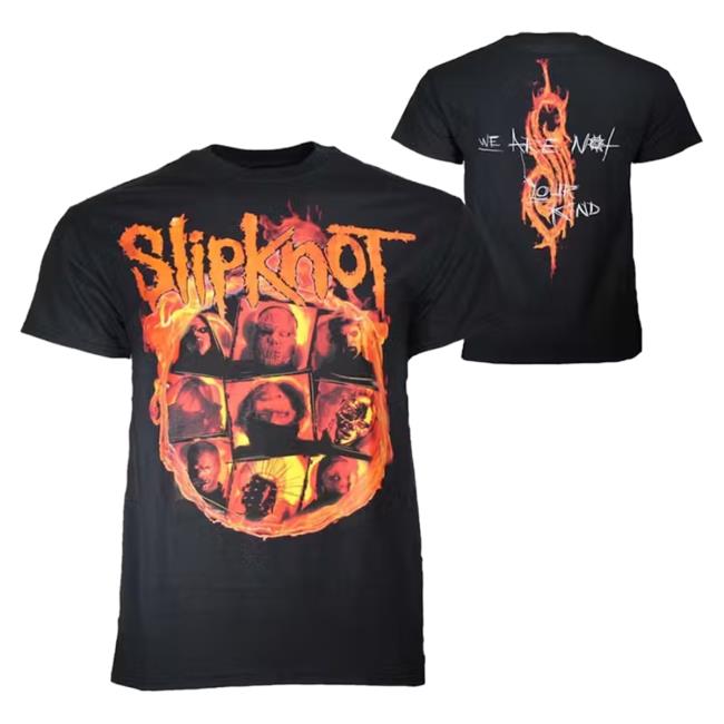 Official Indie Merch Store Slipknot "We Are Not Your Kind Fire" Shirt New IndieMerchStore