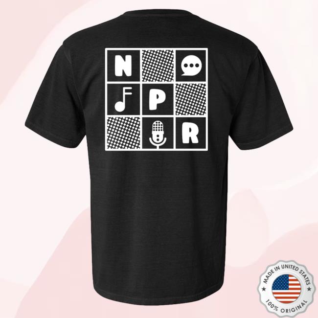Official Npr Merch Npr Block Art Sweatshirt