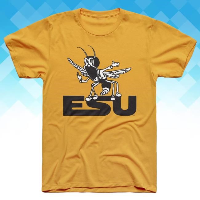 Charliehustle Emporia State Angry Hornet New Tee