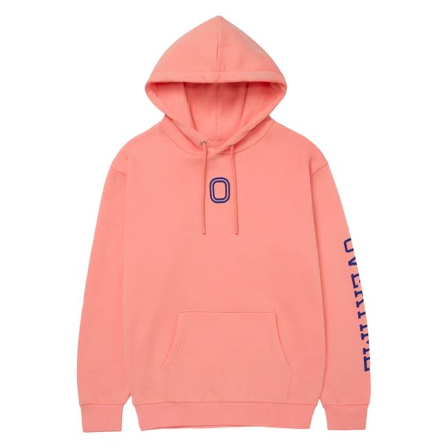 Official Overtime Tv Apparel Merch Clothing Store Shop Over Time OT Logo Classic Hooded Sweatshirt Coral
