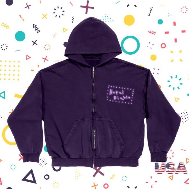 Hotel Diablo Zip Hoodie Machine Gun Kelly Official Store
