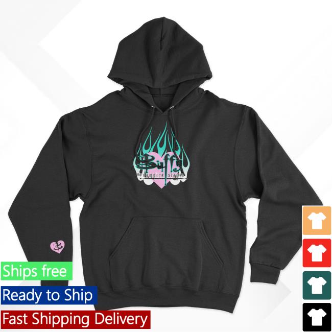 Official Buffy Tv Promo Hooded Sweatshirt