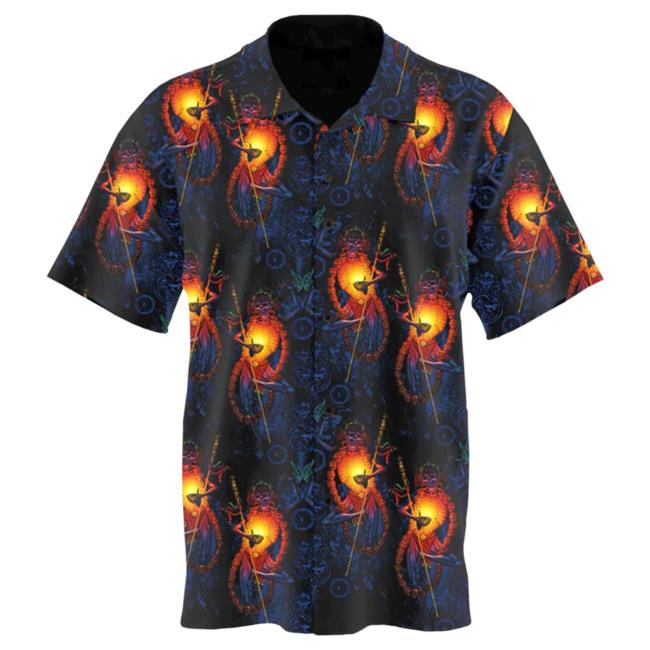 Official Mastodon Rocks Merch Store Mastodon Dancer Button Up Popover Shirt Mastodonrocks