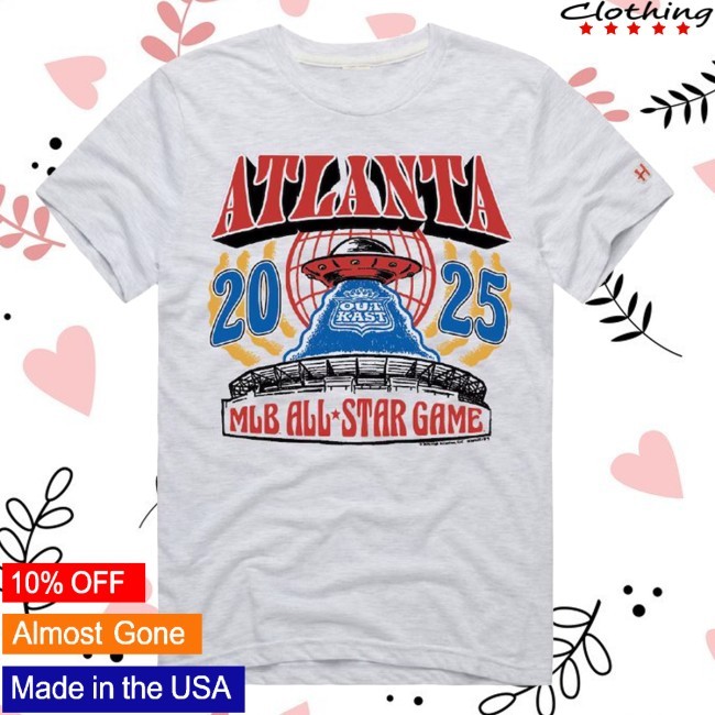 Official Atlanta Braves X Outkast Homage Gray 2025 Shirt - Mlb All-Star