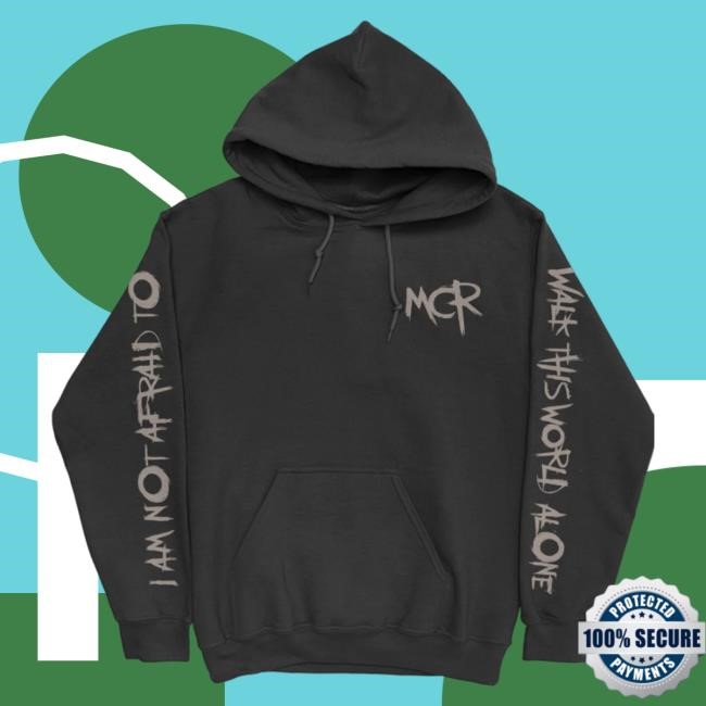 Official My Chemical Romance Merch Walk This World Alone Pullover Hoodie