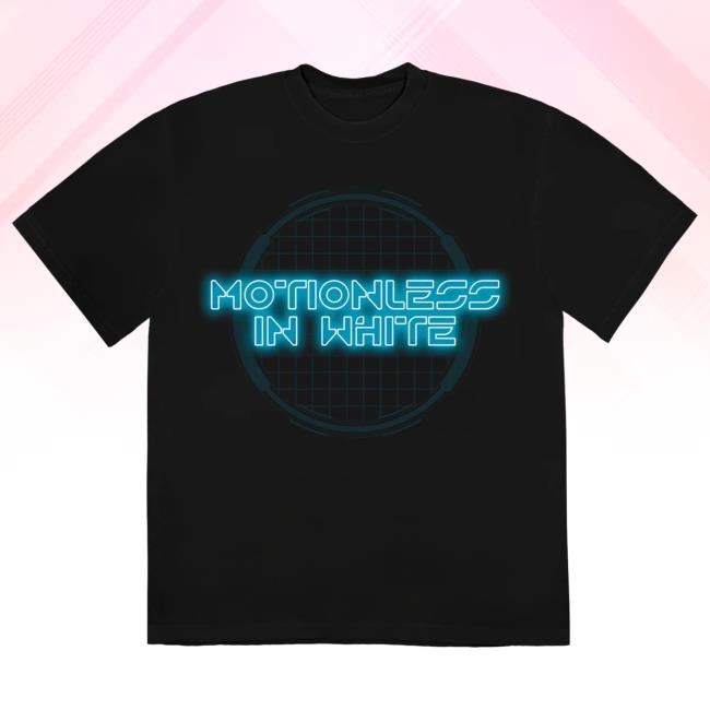 Official Motionless In White Merch The Dark Horizon Tour Neon Tee