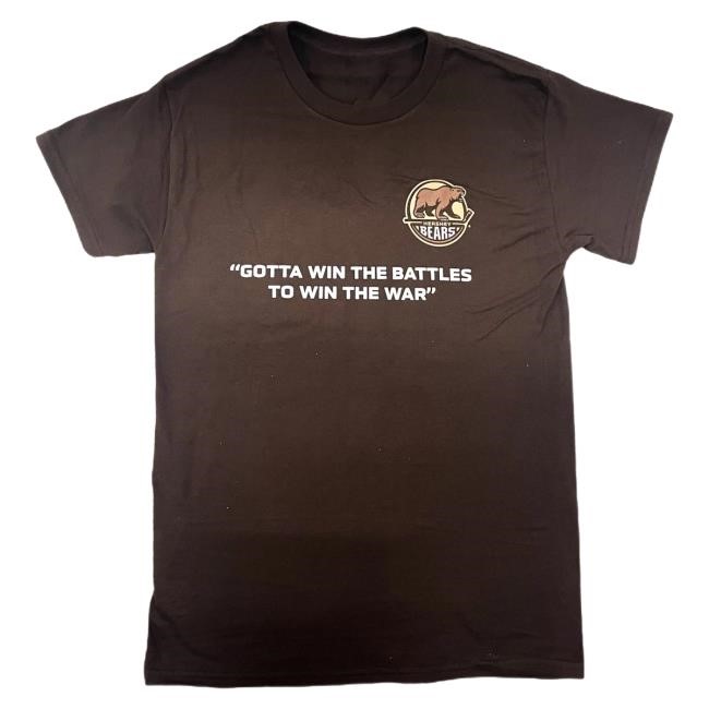 Official Hershey Bears Merch Store Hershey Bears 2024 Calder Cup Playoffs Vecchione Player Crew neck Sweatshirt Hersheybears