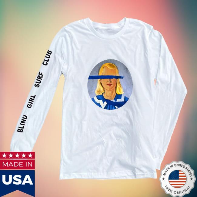Official The Brant Foundation RVCA Julian Schnabel x Blind Girl Surf Club Longsleeve White BrantFoundation
