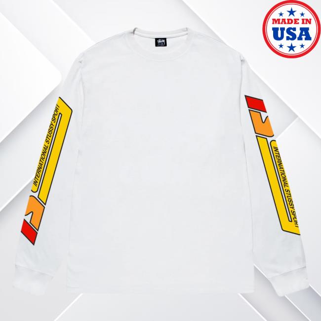 Stüssy Apparel Clothing Shop Stüssy Sport White Long Sleeve Shirts