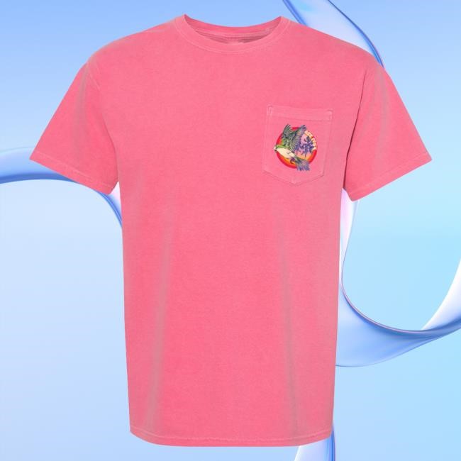 Acl Merch 2025 Bird Pocket Tees Austin City Limits Music Festival