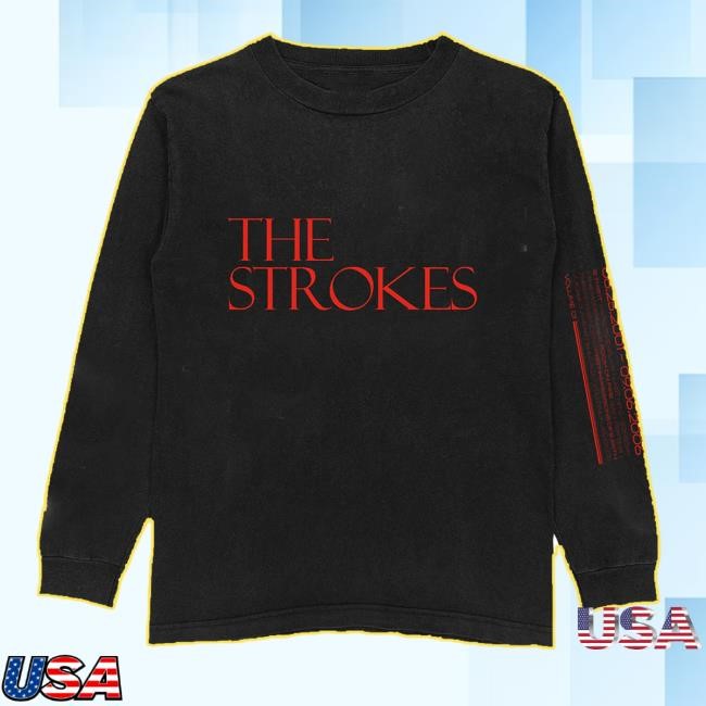 The Strokes The Singles Volume 01 Long Sleeve Shirt | The Strokes Merch Shop
