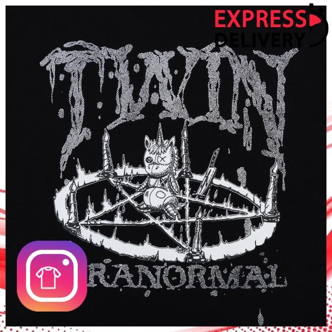 Official Twin Paranormal Merch Unholy Unicorn Cropped Baby Top Shirt Official Twin Paranormal Merch Unholy Unicorn Cropped Baby New Shirt
