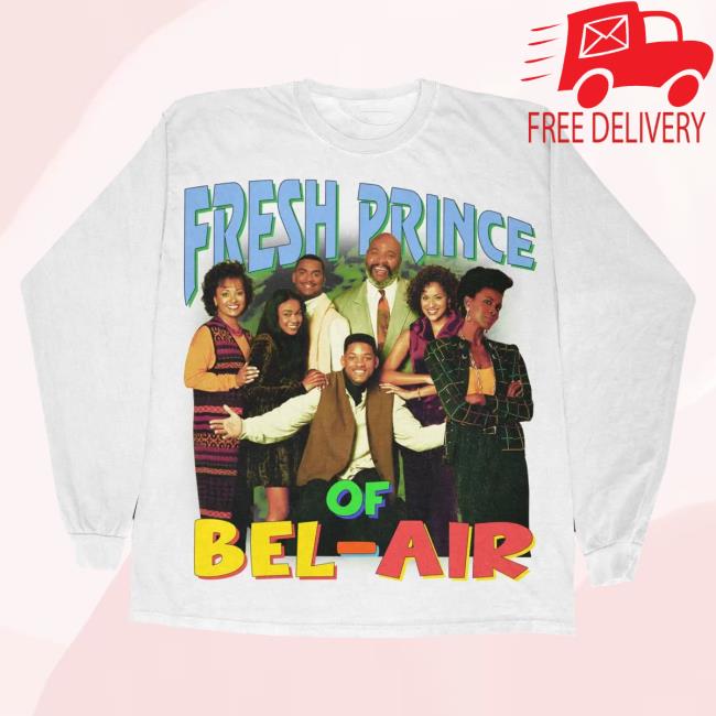 Official Do Not Disturb Clothing Store Shop Dnd By Ferris Fresh Prince Of Bel-Air Long Sleeve Shirt New White