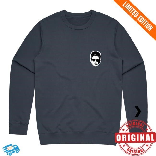 Noel Gallagher's High Flying Birds Official Store Council Skies Album New Crewneck Sweatshirt