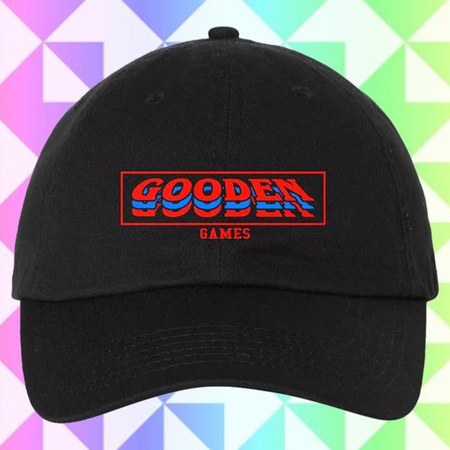 Official Drew Gooden Merch Store Gooden Games Embroidered Black Dad Cap