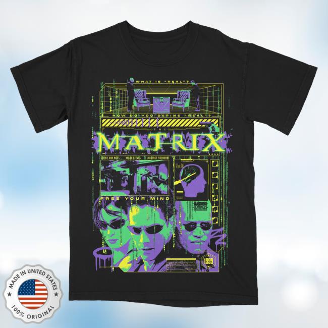 Official Studiohouse Designs Merch Store The Matrix T-Shirt Studiohouse Designs Apparel Clothing Shop StudiohouseDesigns