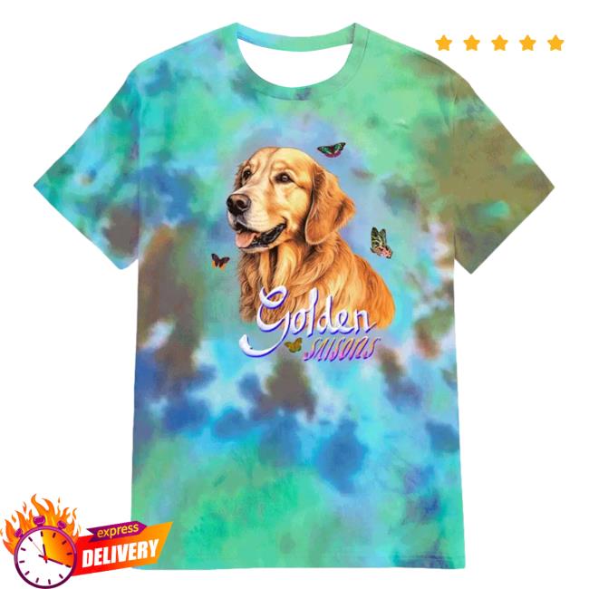 Official Pomme Merch Store Pomme Golden T Shirt - Édition Printemps-Été