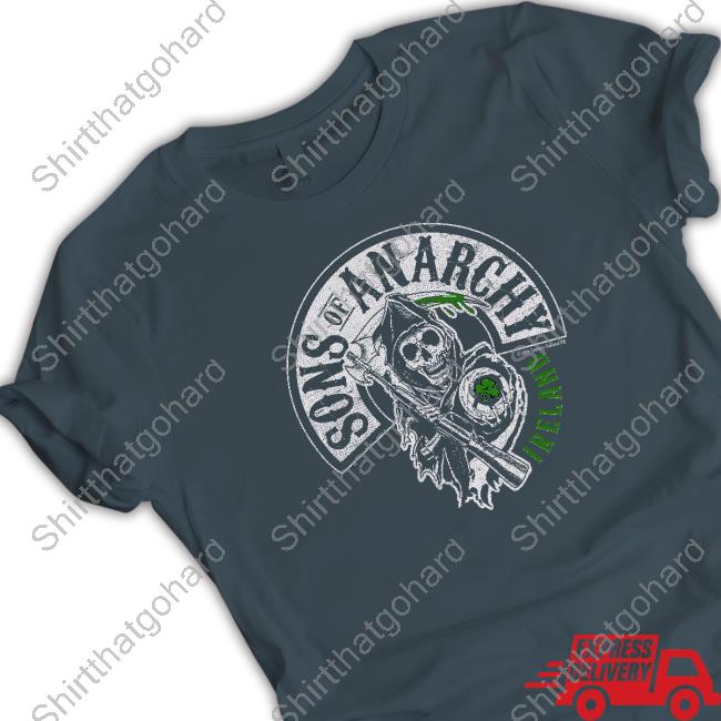 Official Sons Of Anarchy Merchandise Sons Of Anarchy Ireland Reaper Hoodie