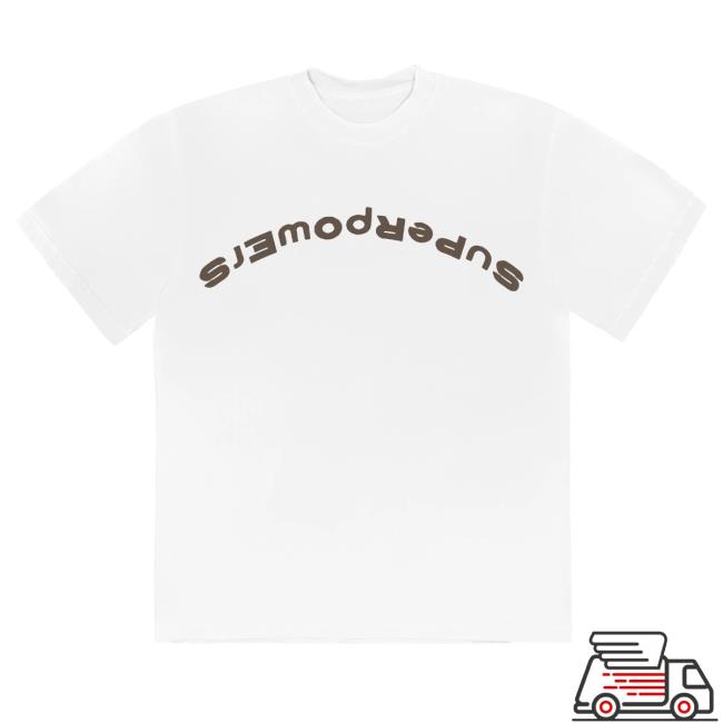 Official Superpowers World Tour Cross Tees