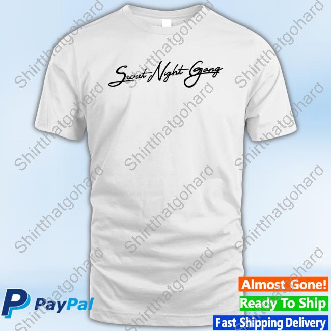 Official Secret Night Gang Tee