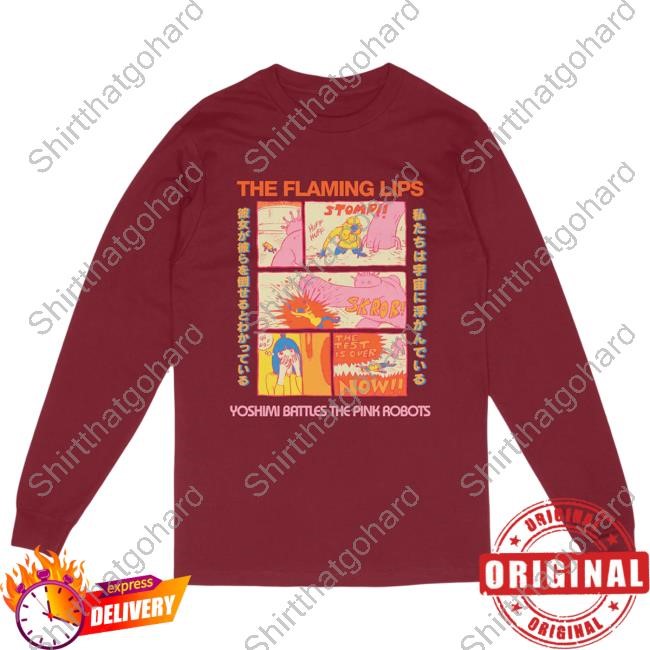 Official The Flaming Lips Merch Shop The Test LS Tee