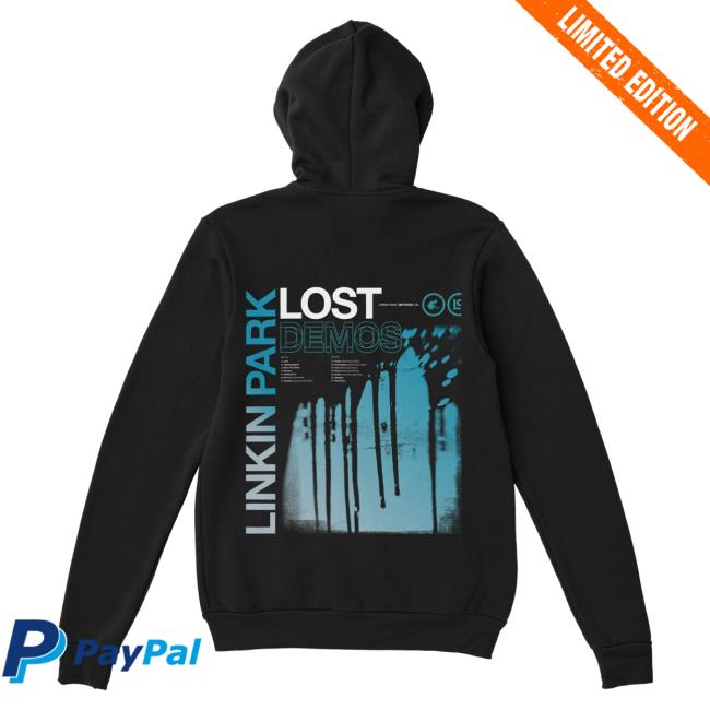 Official Linkin Park Merch Store Linkin Park Lost Demos Boxes Hooded Sweatshirt Linkin Park Apparel Clothing Shop LinkinPark