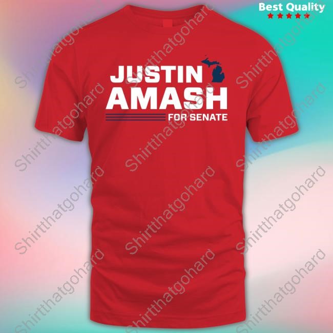 Justin Amash For Senate Tee Shirt