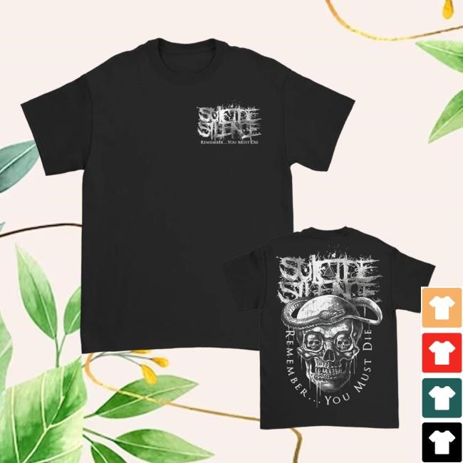 RYMD Snake Skull Shirt Suicide Silence Store