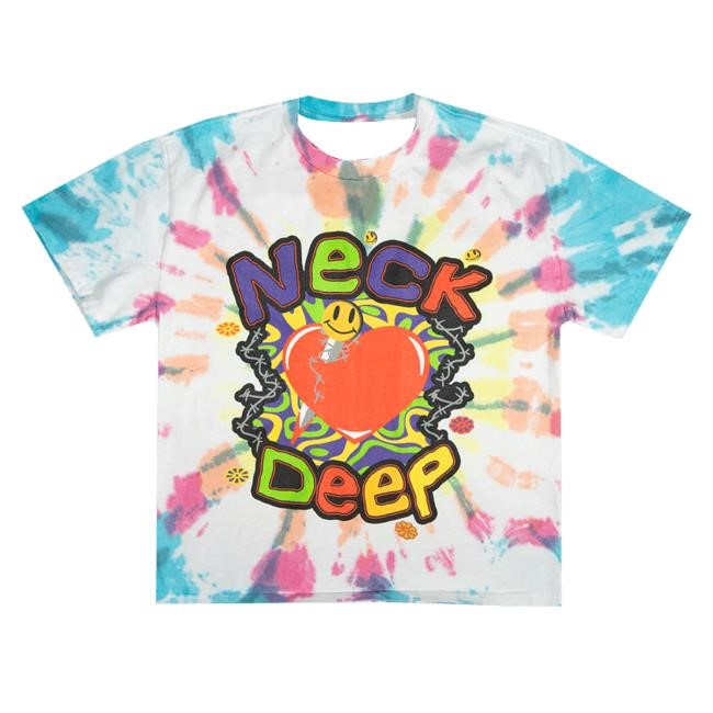 Deep Love Tie Dye Tee Neck Deep Store