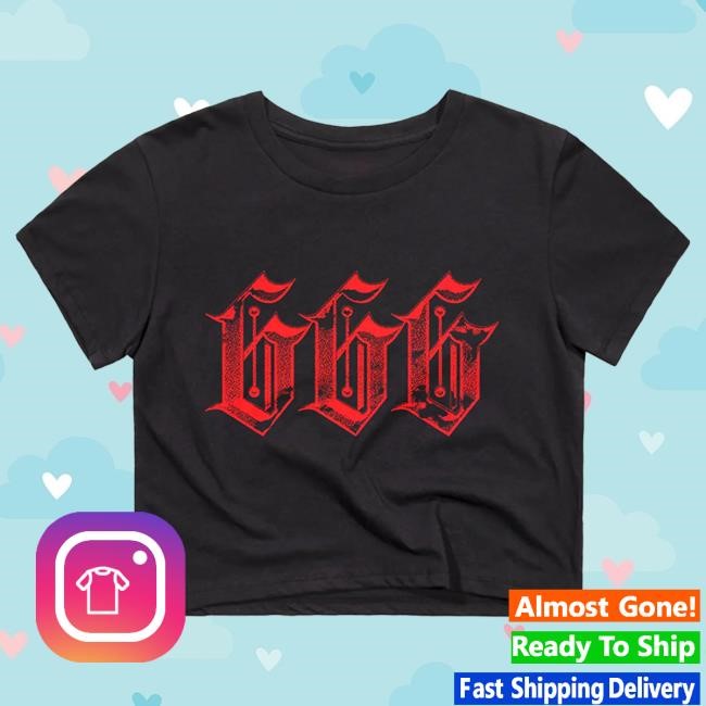 Blackcraft 666 Crop Top Tees